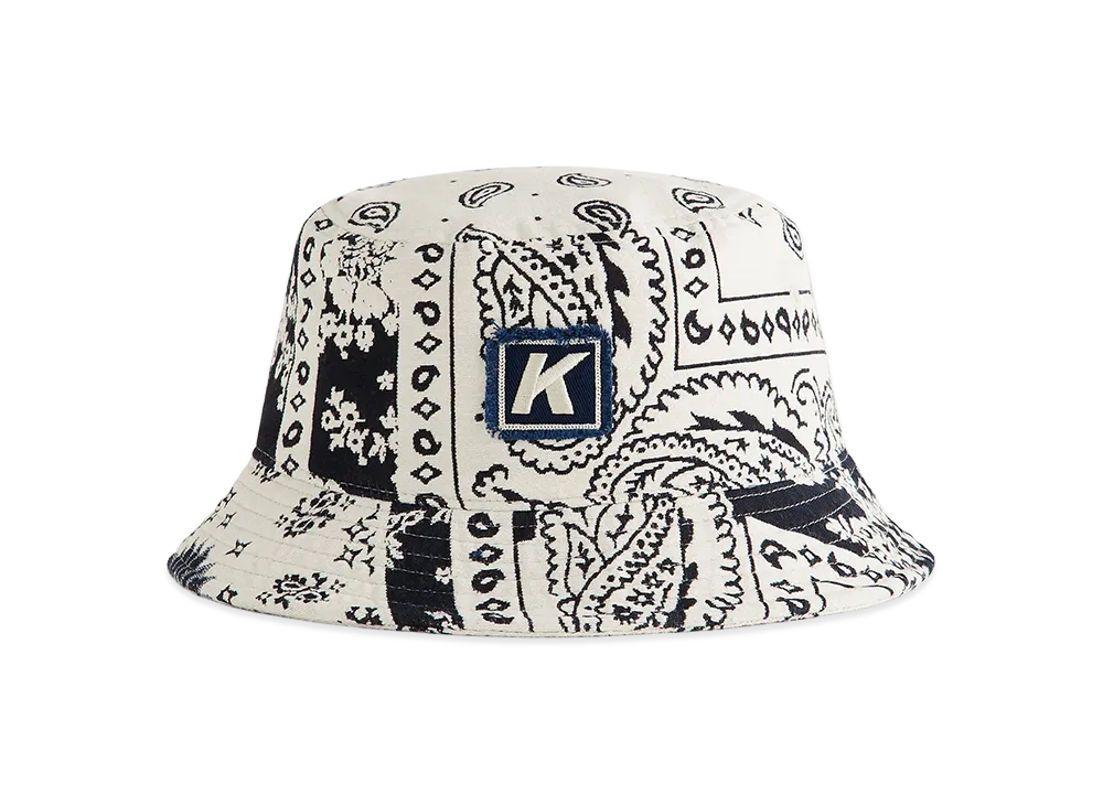Kith Bandana Jacquard Dawson Bucket Hat "Nocturnal"