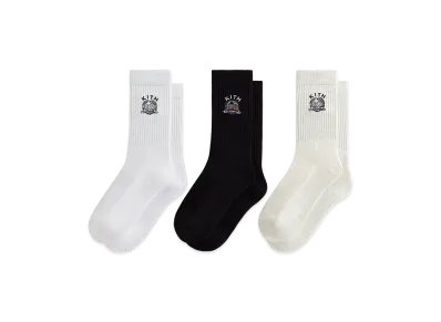 Kith 3-Pack Just Us Cotton Crew Socks "Multi"