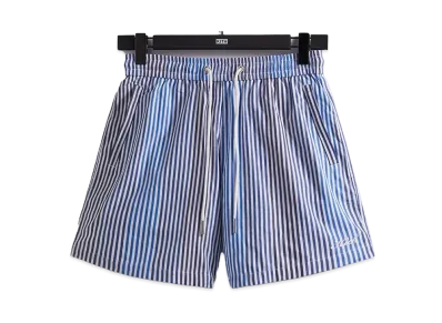 Kith Striped Poplin Hardaway Short "Current"