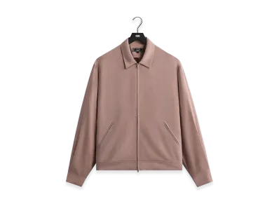 Kith Cupro Linen Connor Blouson Jacket "Dusty Mauve"