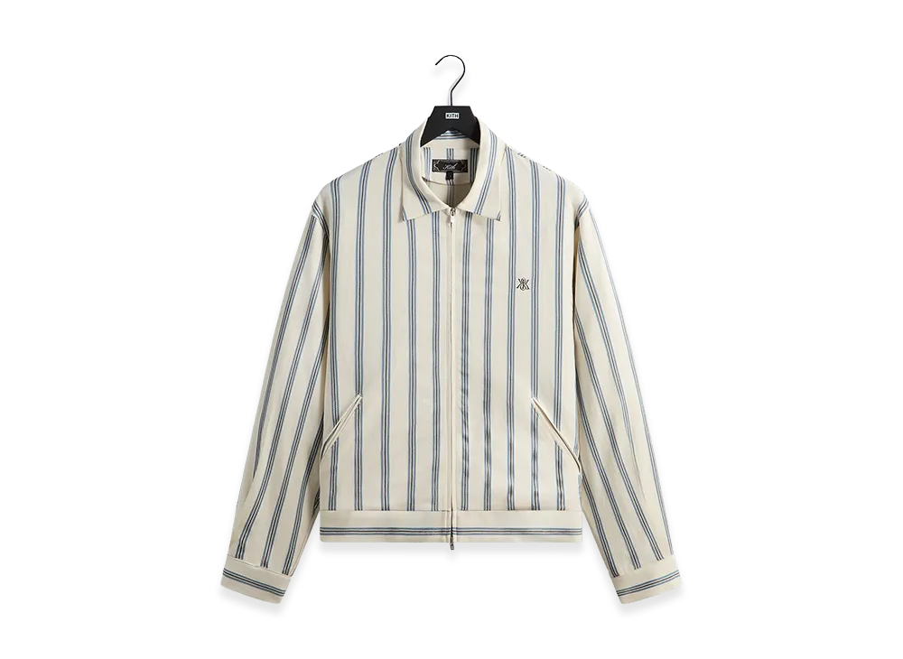 Kith Textured Stripe Connor Blouson Jacket "Ovation"
