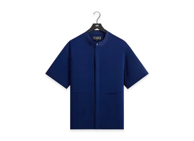 Kith Double Crepe Casper Shirt "Deep Royal"