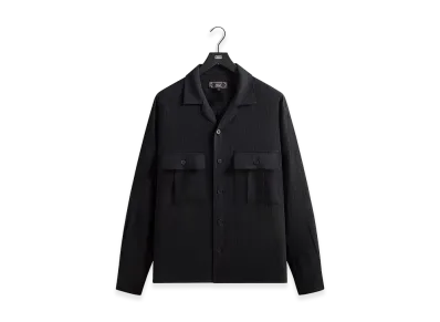 Kith Crinkled Nylon Ugo Shirt "Black"