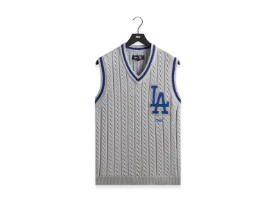 Kith x the Los Angeles Dodgers Aiken Vest "Light Heather Grey"