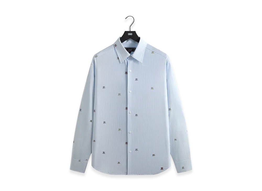 Kith Multi Crest Jacquard Georgie Shirt "Multi"