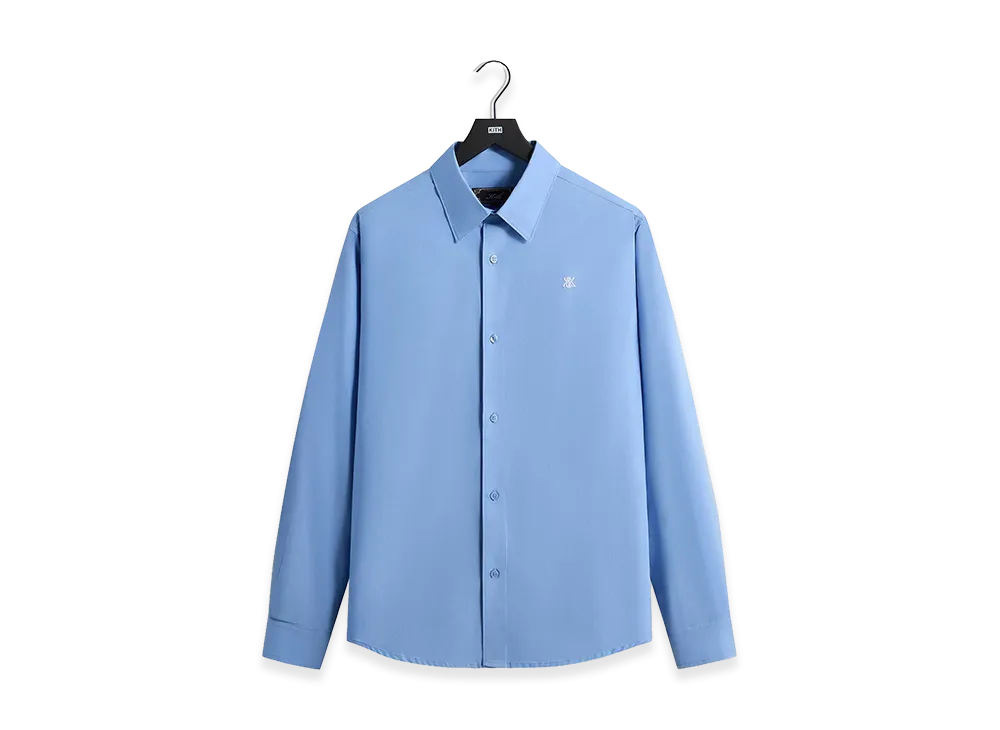 Kith Poplin Georgie Shirt "Millstream"