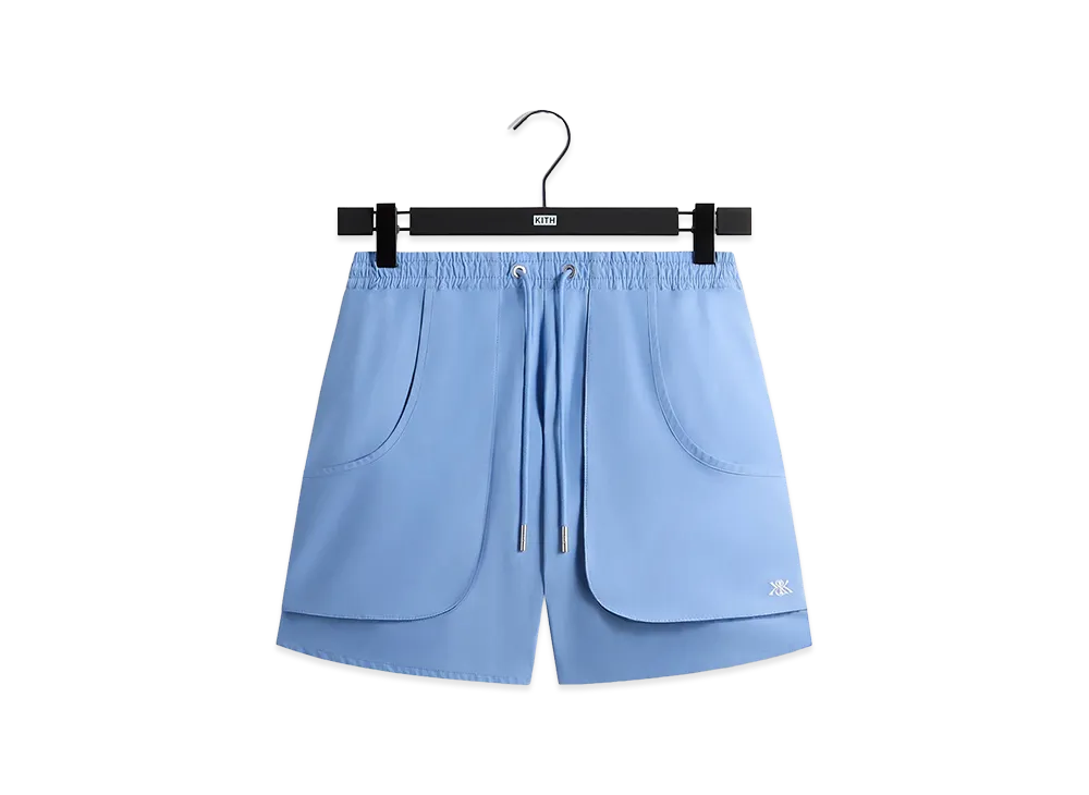 Kith Poplin Fowler Short "Millstream"