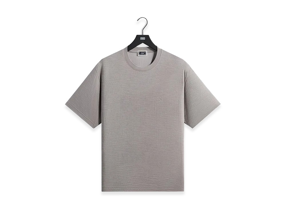 Kith Double Face Jersey Alex II Boxy Tee "Icelandic"