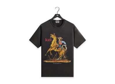 Kith Cowboy Vintage Tee "Black"