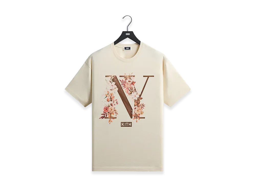 Kith Floral NY Tee "Sandrift"
