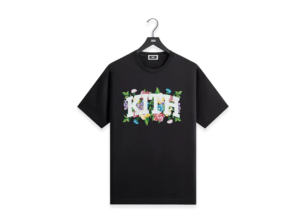 Kith Floral Arch Tee "Black"