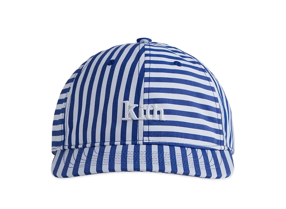 Kith Serif Striped Cap "Current"