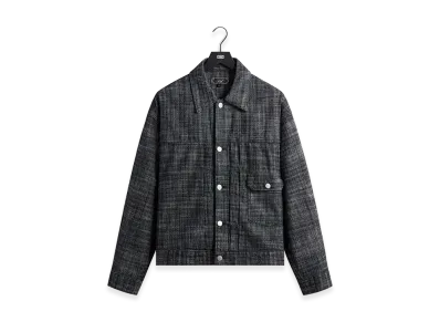 Kith Textured Indigo Alonzo Jacket "Dark Indigo"