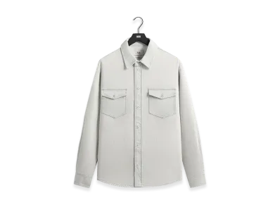 Kith Midweight Denim Long Sleeve Warwick Shirt "Eden Wash"