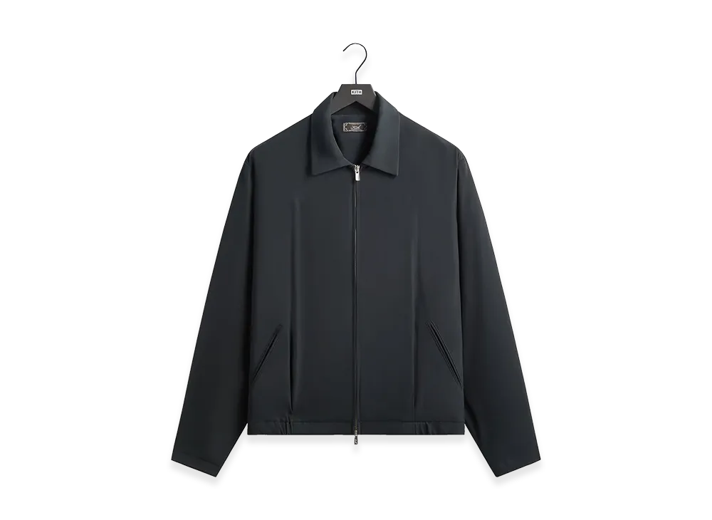 Kith Drape Twill Connor Blouson Jacket 2.0 "Black"