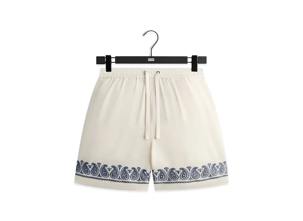 Kith Cupro Linen Cedar Short "Silk"