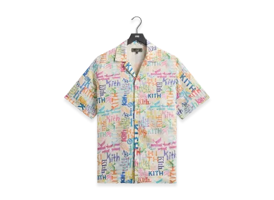 Kith Thompson Camp Shirt "Sandrift"