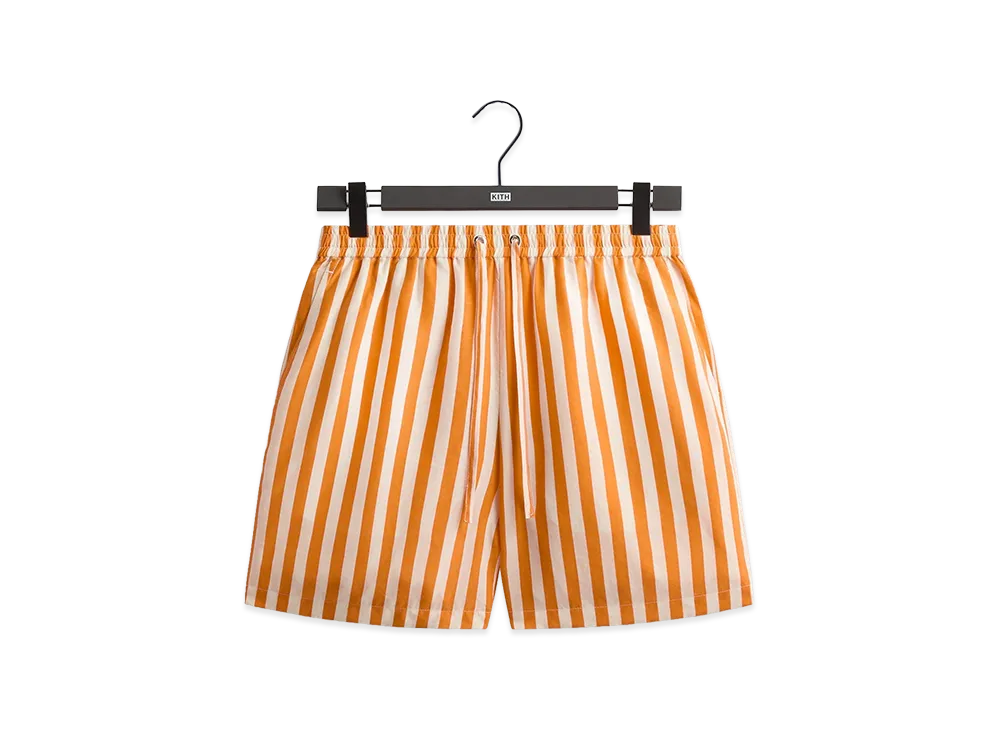 Kith Striped Cedar Short "Tiger"