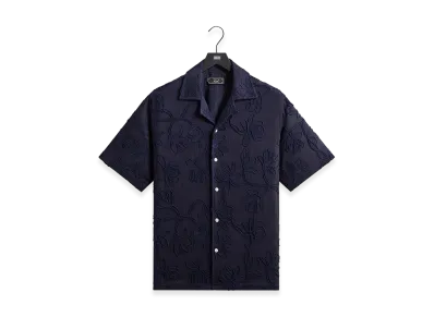 Kith Corded Floral Thompson Camp Collar Shirt "Nocturnal"