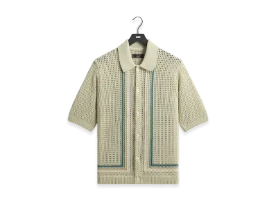 Kith Thompson Crochet Buttondown "Fresh"