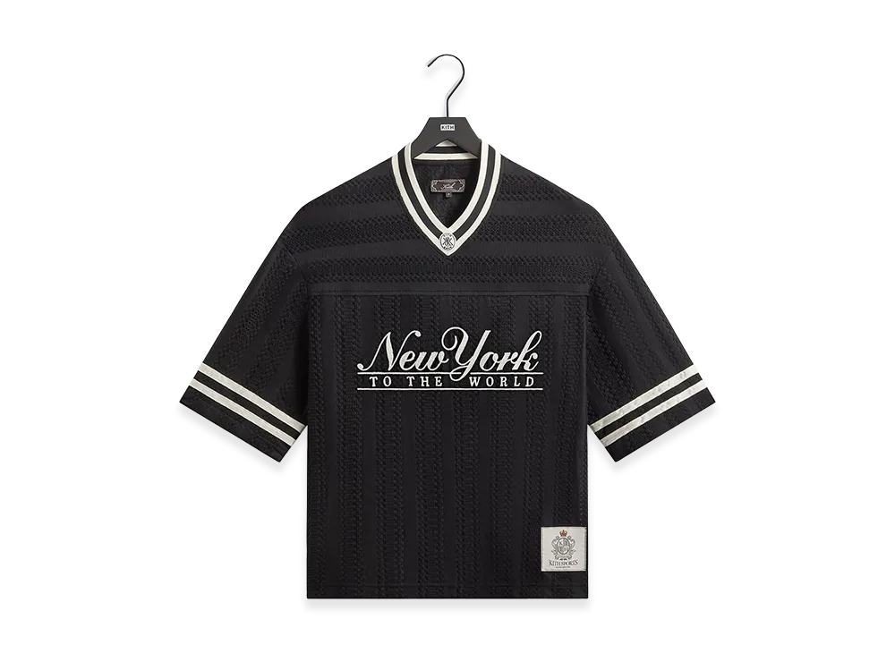 Kith Ladder Lace Julian Jersey "Black"