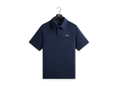 Kith Textured Towel Terry Heathrow Polo "Nocturnal"