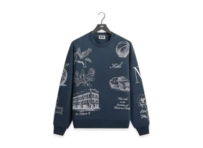 Kith New York To The World Nelson Crewneck "Nocturnal"