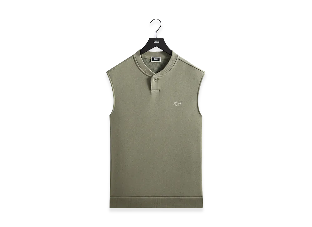 Kith Heavy Loop Terry Henley Muscle Tee "Haze"