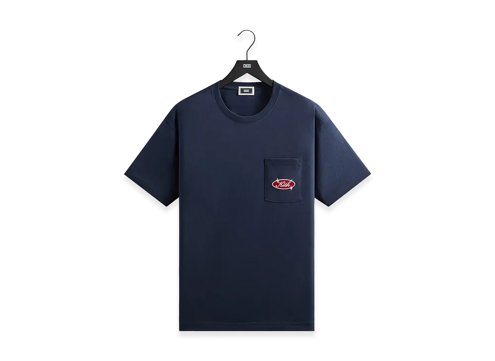 Kith Freeway Logo Pocket Tee "Nocturnal"