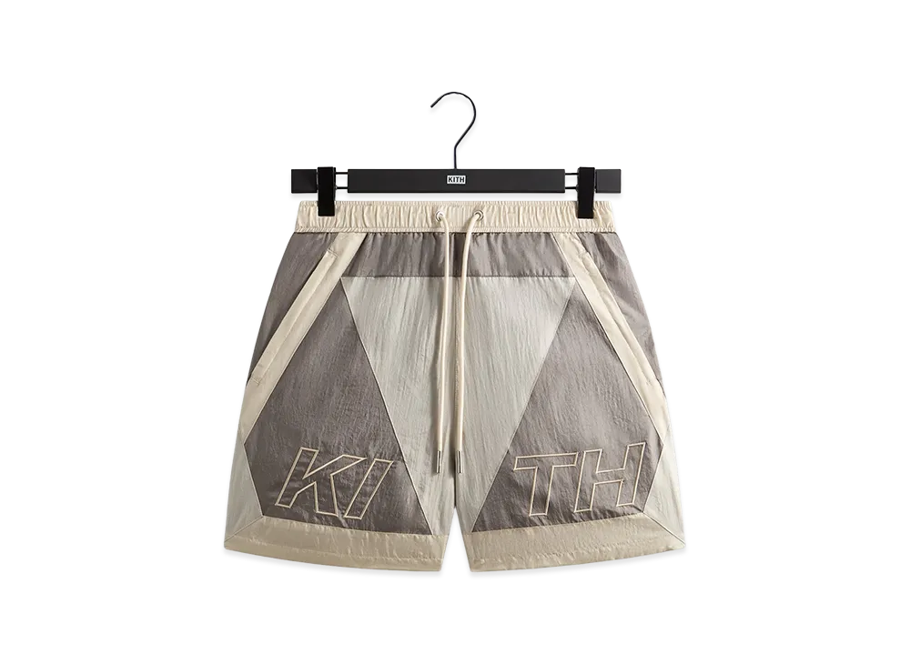 Kith Washed Nylon Turbo Short "Hallow"