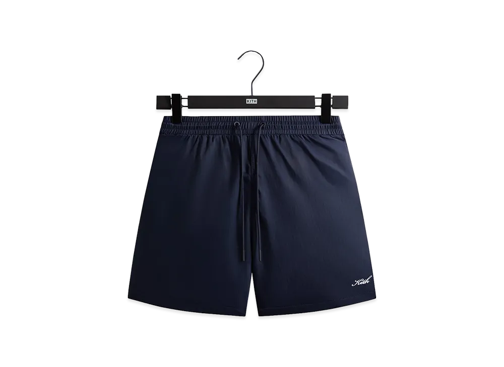 Kith Garment Washed Nylon Active Swim Short "Nocturnal"