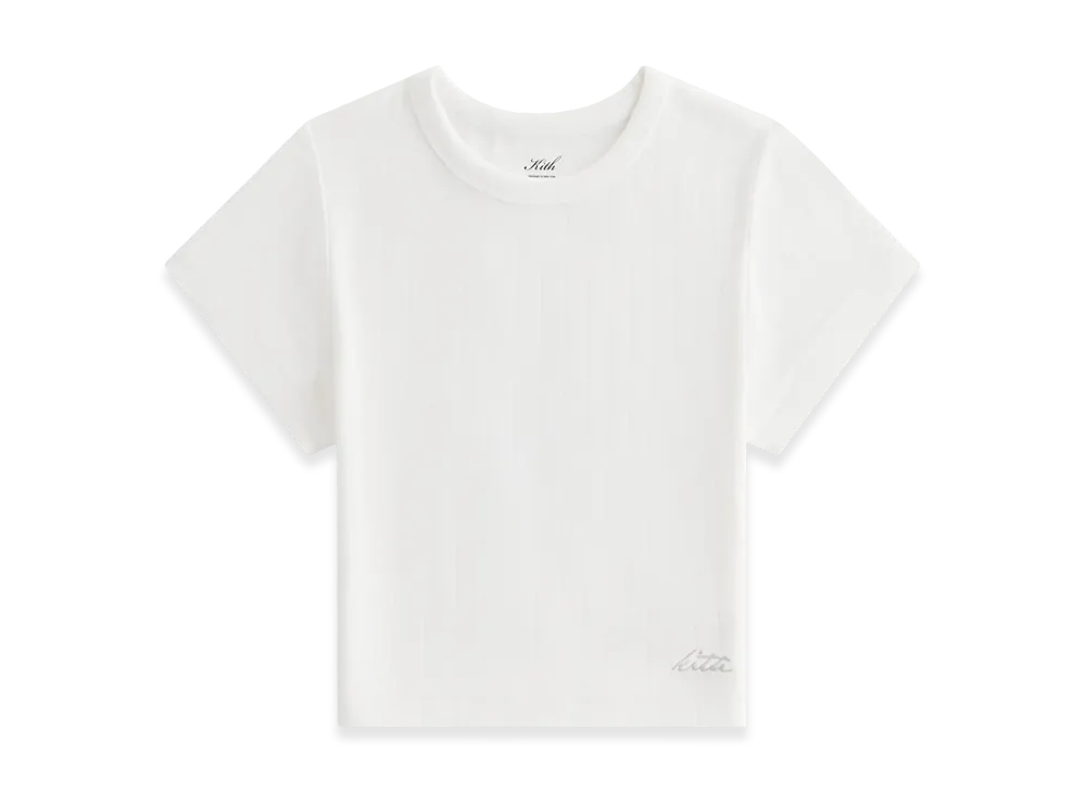Kith Women's Corvin Cap Sleeve Tee "White"