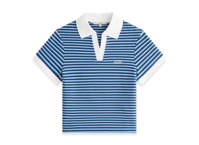 Kith Women's Hedi Striped Polo "Nocturnal"