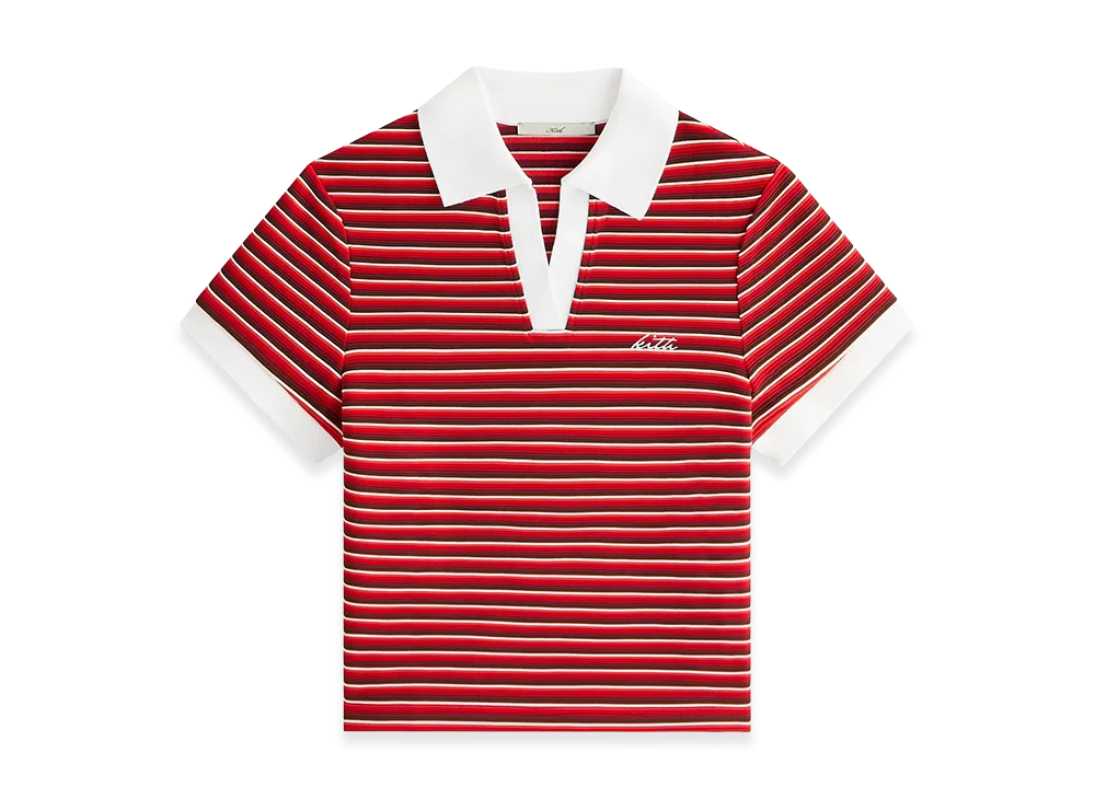 Kith Women's Hedi Striped Polo "Dalle"