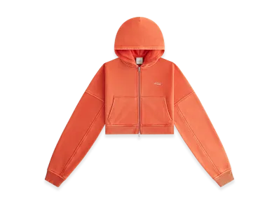 Kith Women's Hendler Cropped Hoodie "Wildfire"