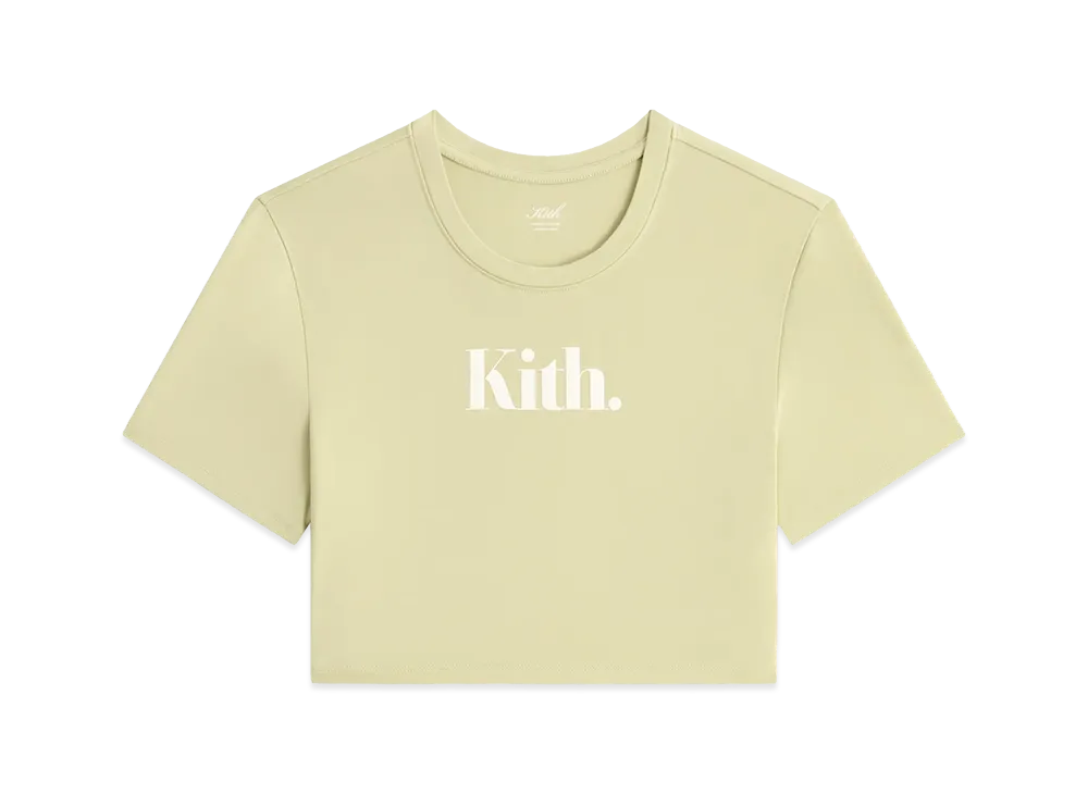Kith Women's Misha Crop Tee "Pandan"