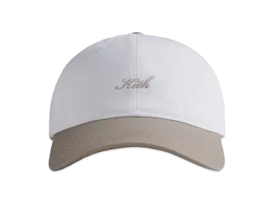 Kith Script Long Bill Cap "Canvas"