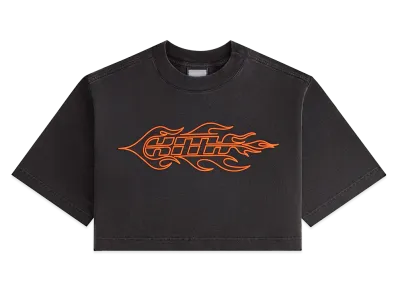 Kith Women's Fei Blaze Logo Tee "Black"