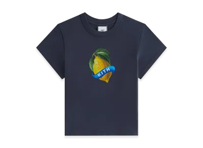 Kith Women's Mulberry Vintage Lemon Tee "Nocturnal"
