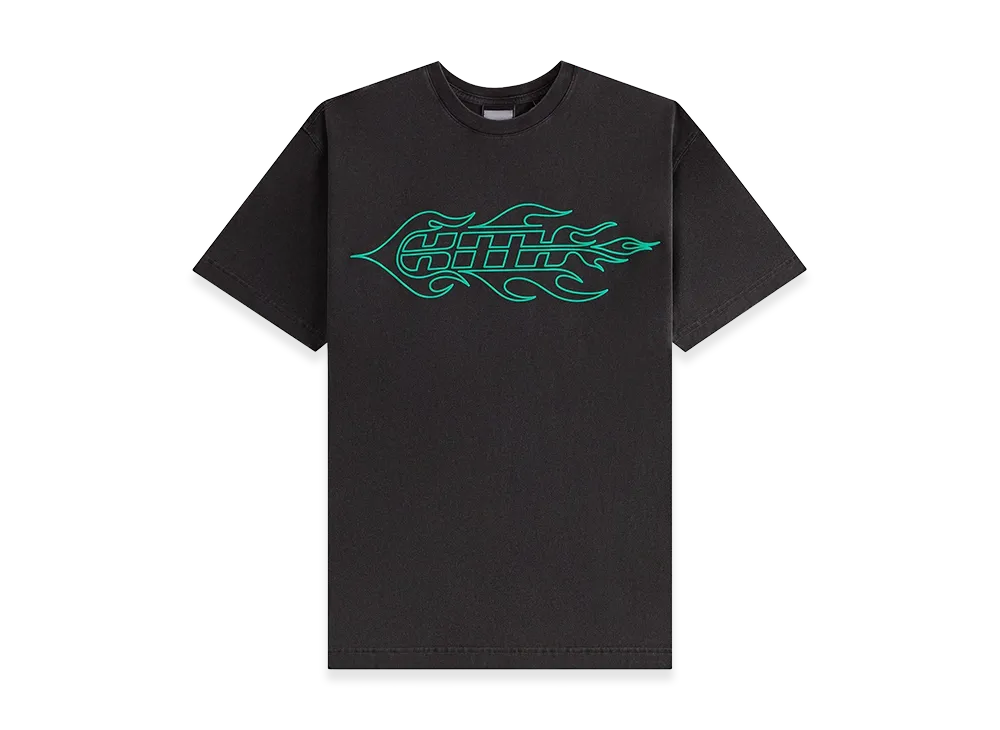 Kith Women's Vintage Blaze Logo Tee "Black"