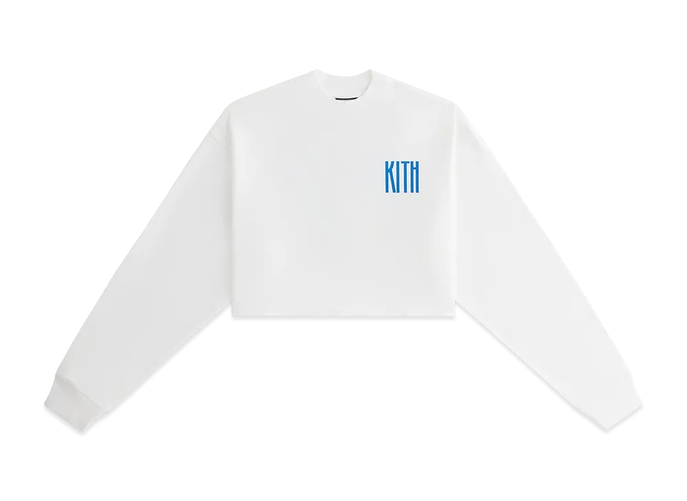 Kith Women's Jasper Summer Peach Long Sleeve "White"