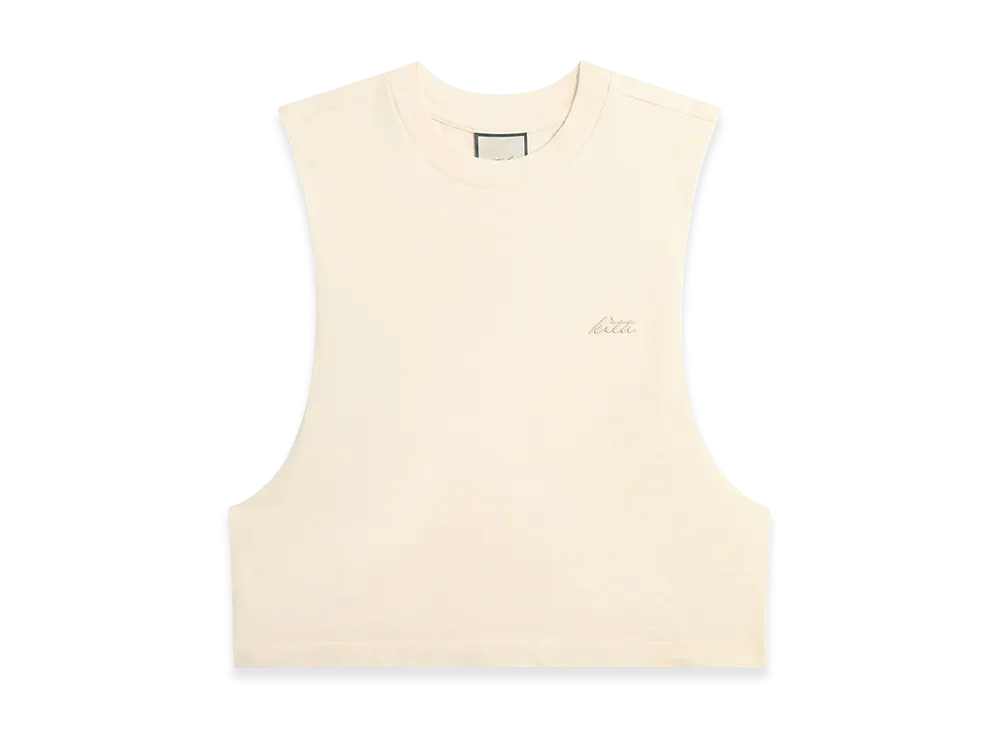 Kith Women's Sarah Vintage Muscle Tank "Sandrift"