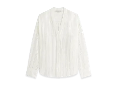 Kith Women's Carmyn Sheer Cardigan Shirt "White"