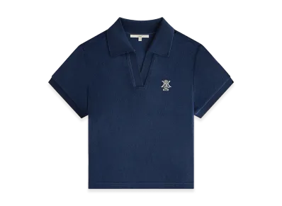Kith Women's Hedi Towel Terry Polo "Nocturnal"