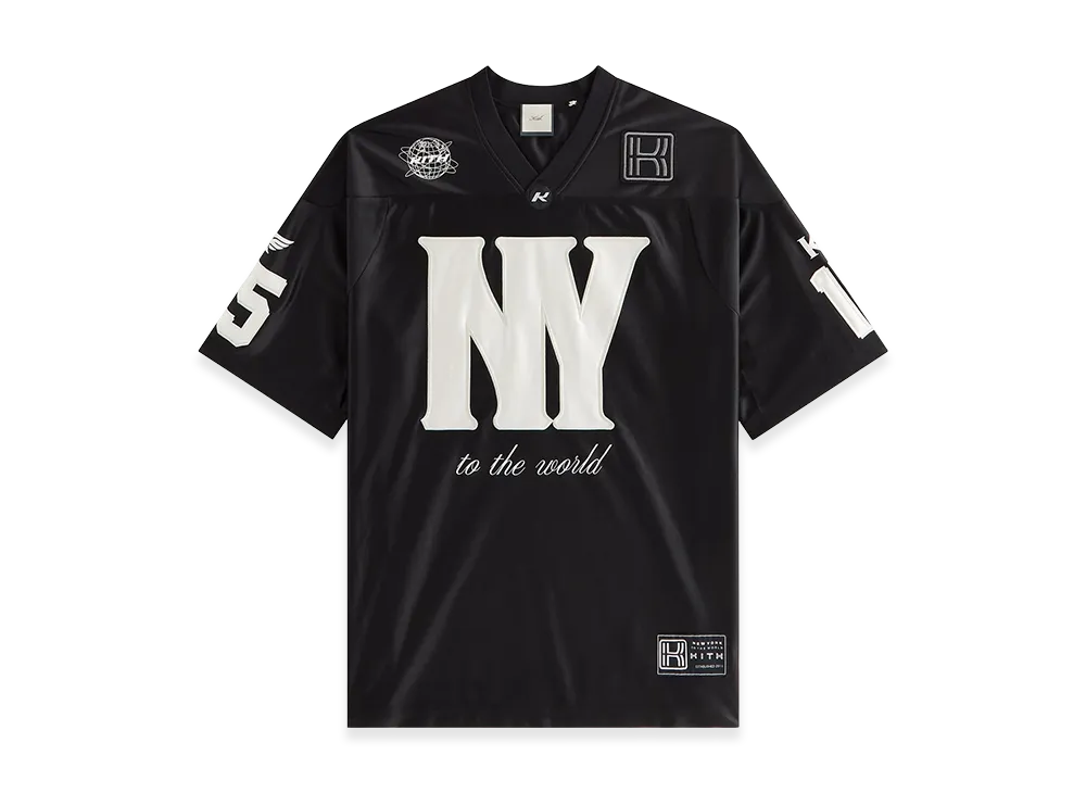 Kith Women's Koda Football Jersey "Black"