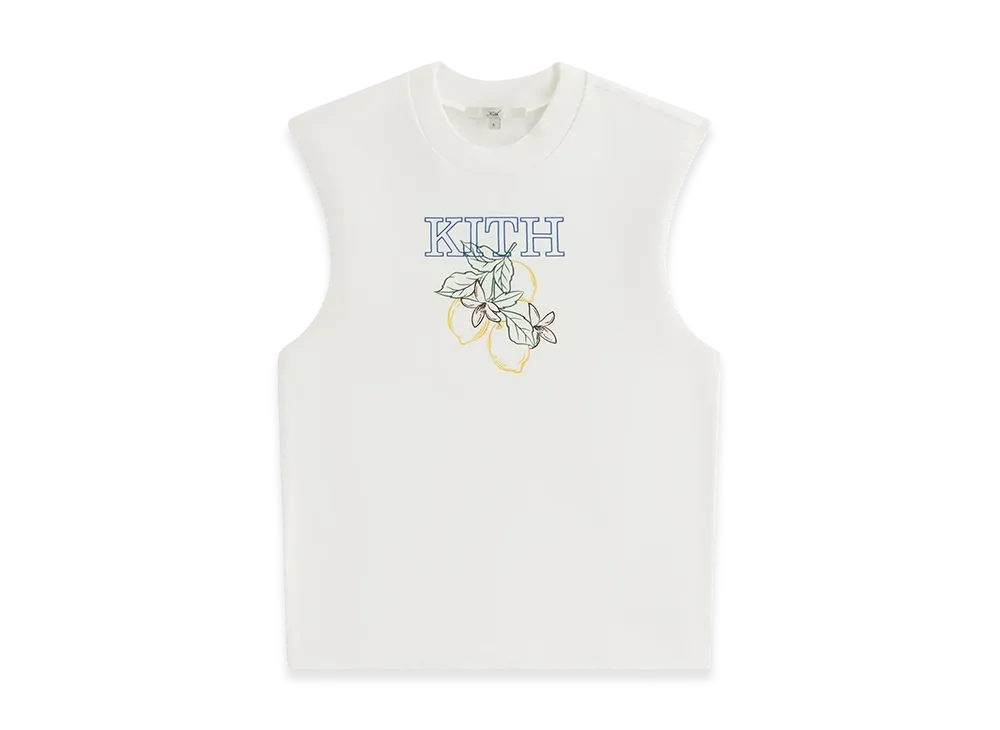 Kith Women's Mulberry Kith Lemon Muscle Tank "White"