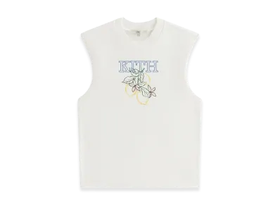 Kith Women's Mulberry Kith Lemon Muscle Tank "White"