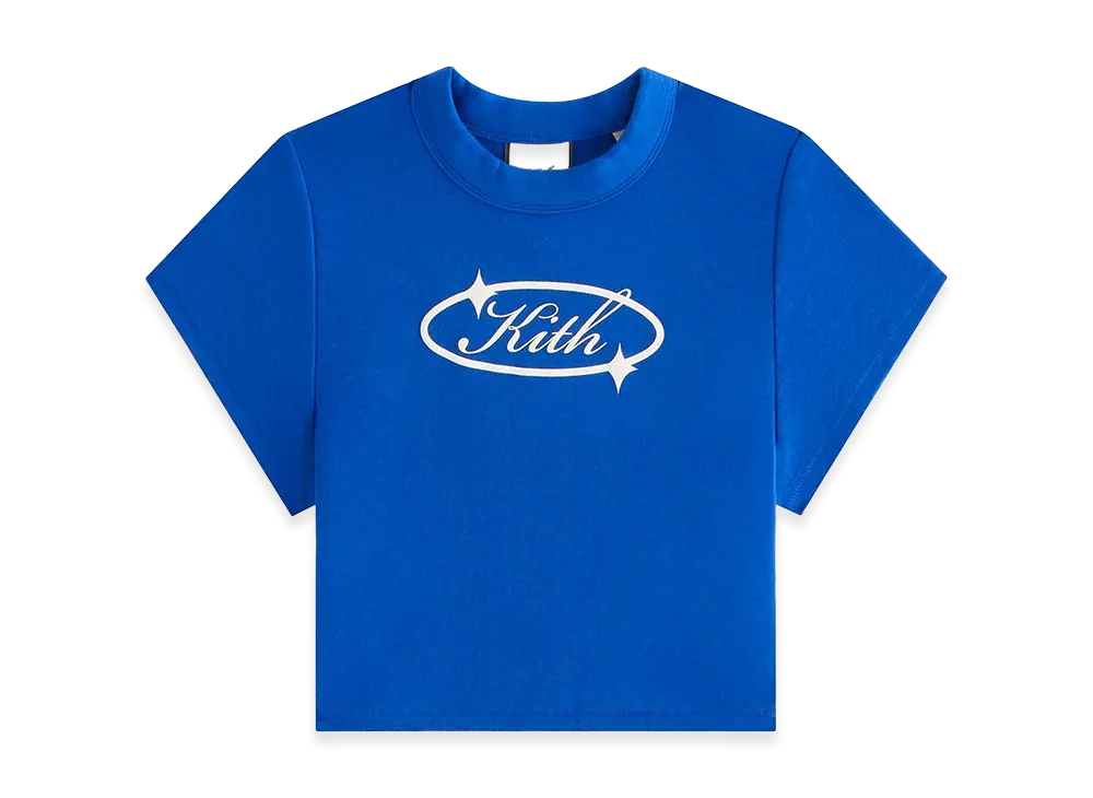 Kith Women's Corvin Kith Gleam Cap Sleeve Tee "Cyclone"