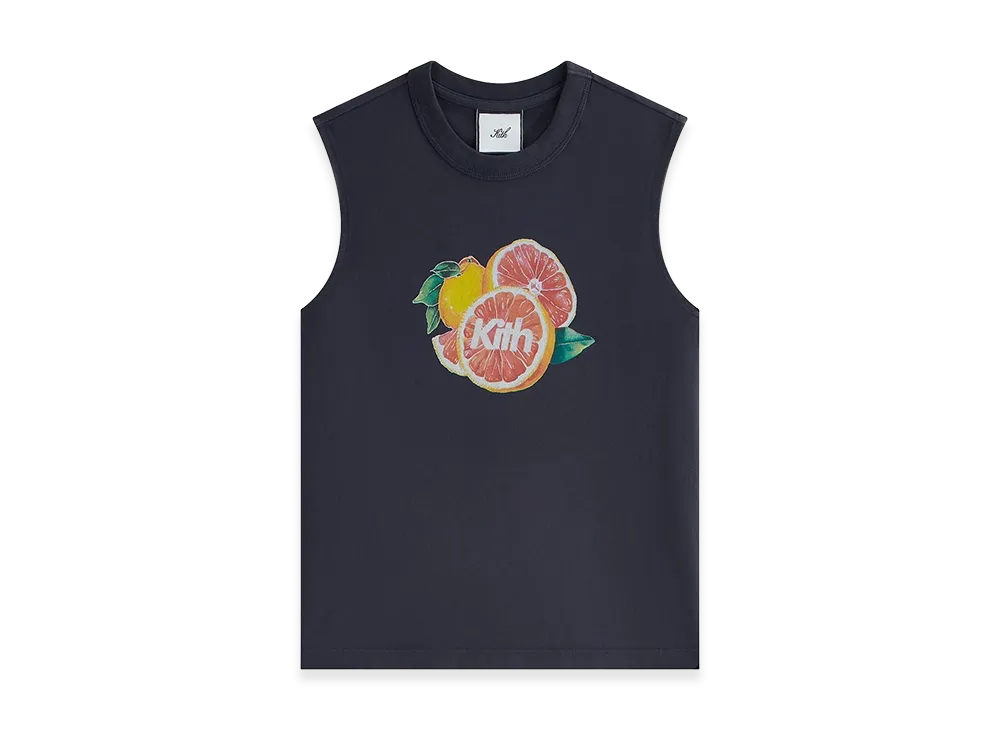 Kith Women's Tallen Grapefruit Muscle Tank "Nocturnal"