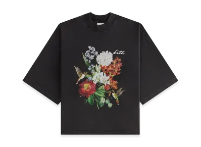 Kith Women's Ruben Bouquet Floral Tee "Black"